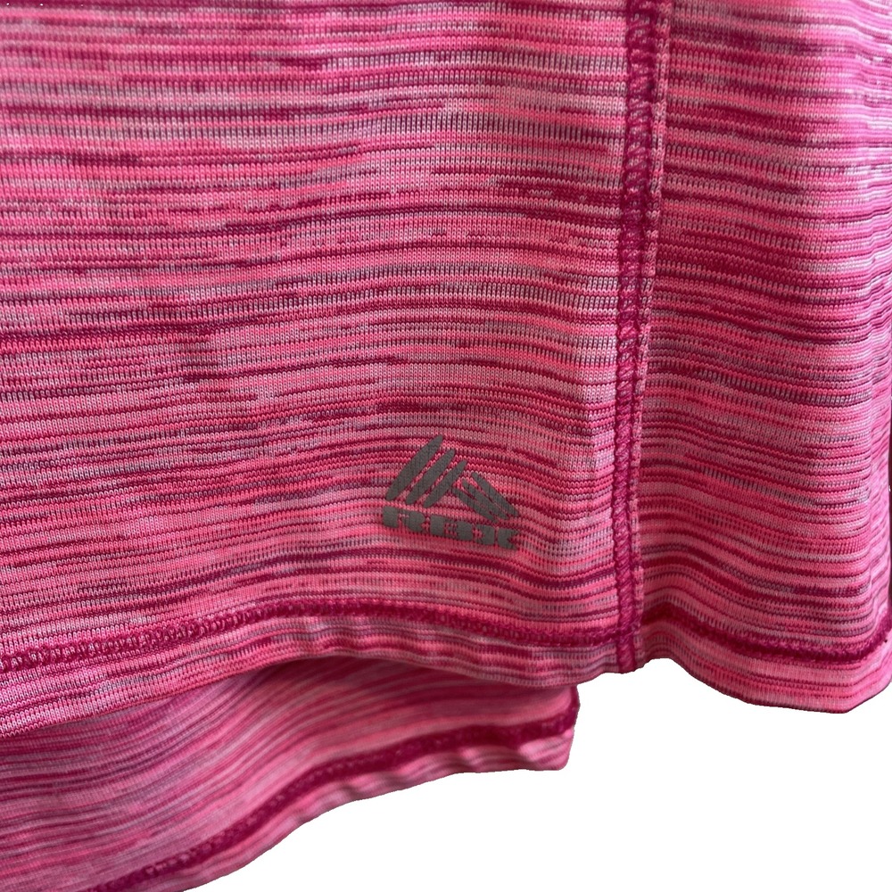 RBX Woman's Long Sleeve Athletic Shirt Size L Pink Running Workout Training Gear - Picture 3 of 10